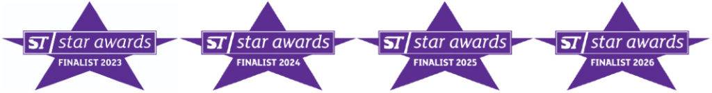 Inglés Ya Star Awards Finalist logo 2023,204,2024, 2026