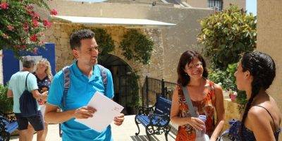 estudiantes escuela de ingles en verano Gozo